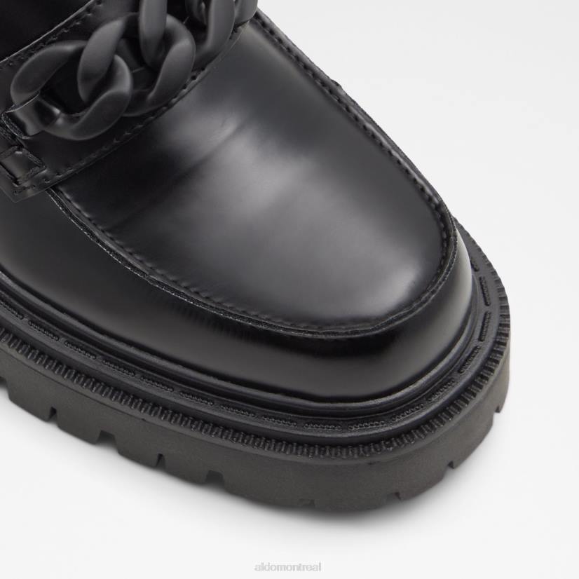 Aldo footwear VD8R3549 Aldo mocassin bigstrutx noir à la mode, semelle crantée