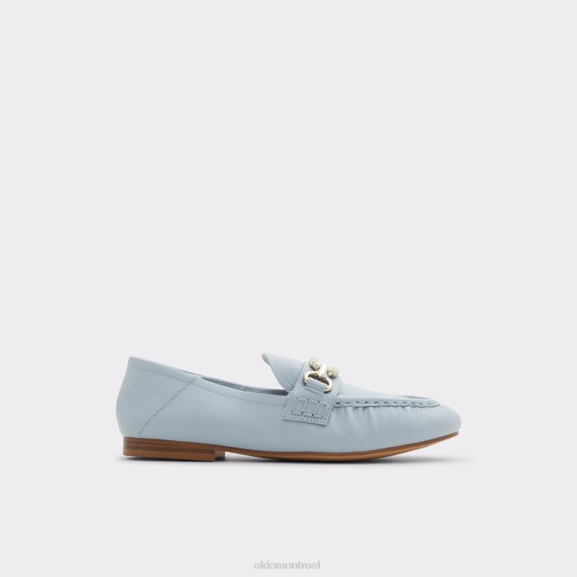 Aldo footwear sale VD8R3405 Aldo mocassin hellen bleu clair fashion