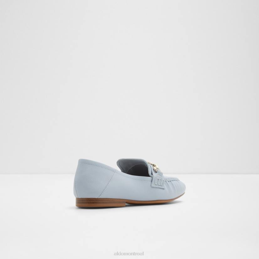 Aldo footwear sale VD8R3405 Aldo mocassin hellen bleu clair fashion