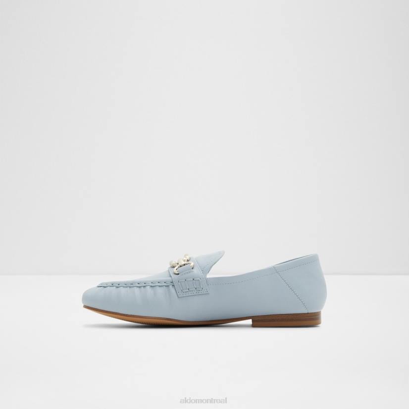 Aldo footwear sale VD8R3405 Aldo mocassin hellen bleu clair fashion