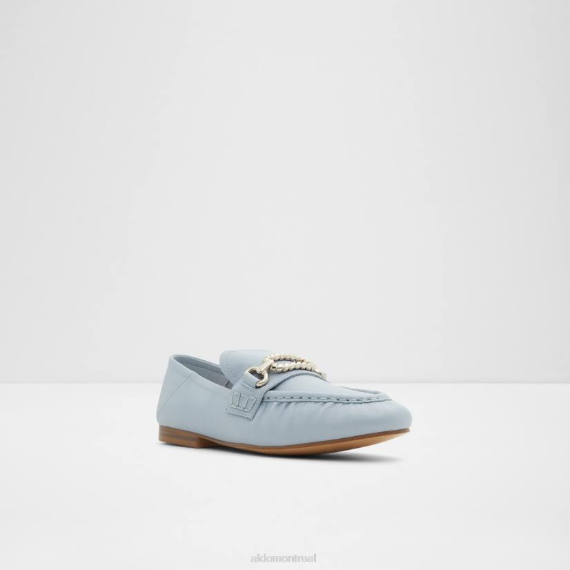 Aldo footwear sale VD8R3405 Aldo mocassin hellen bleu clair fashion