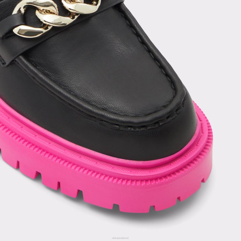 Aldo footwear sale VD8R3535 Aldo Mode noir synthétique lisse Brixton oxford chaussure semelle à crampons
