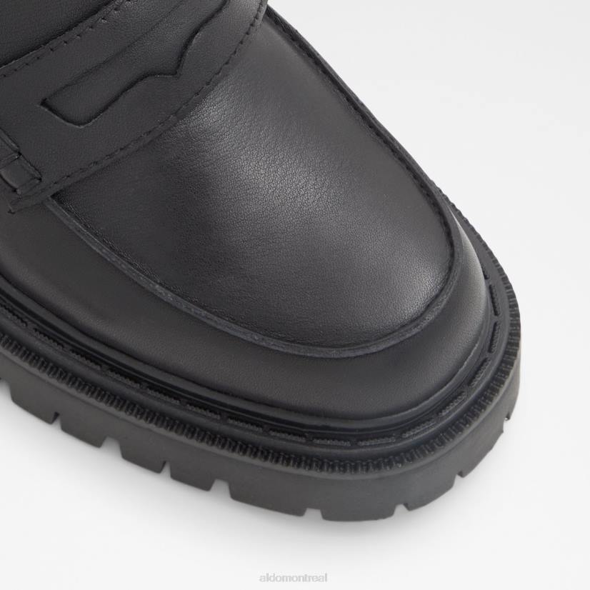 Aldo footwear sale VD8R9185 Aldo mocassin fashion bigstrut semelle crantée noir