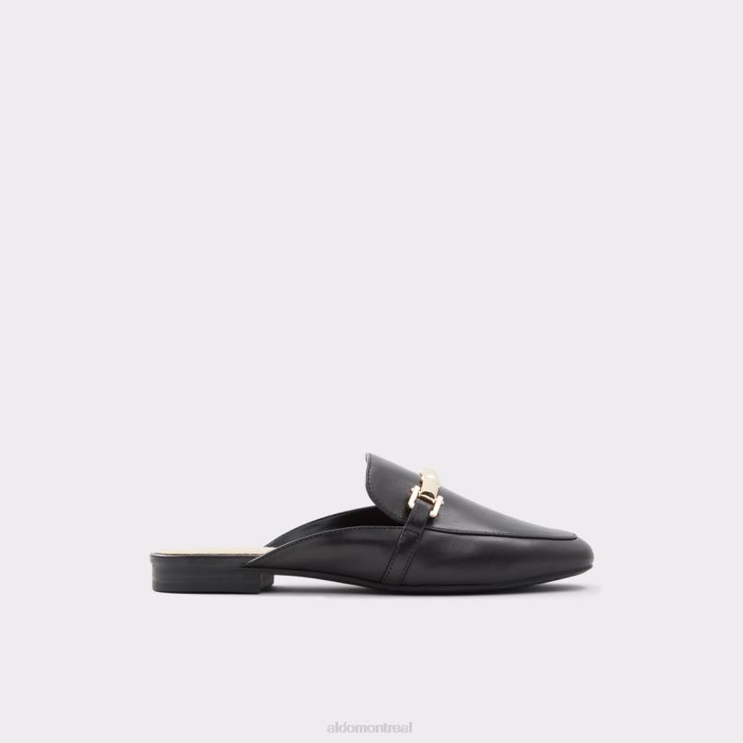 Aldo france VD8R9576 Aldo mocassin mule boski noir à la mode, talon bloc