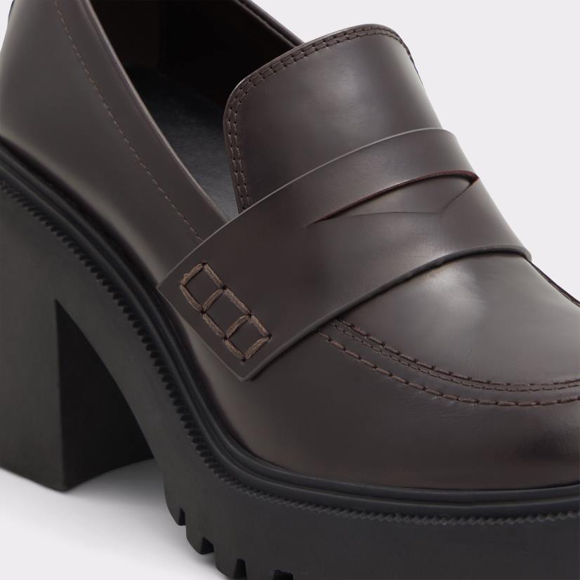 Aldo france chaussures homme VD8R3393 Aldo bigstage mocassin semelle crantée bordo mode