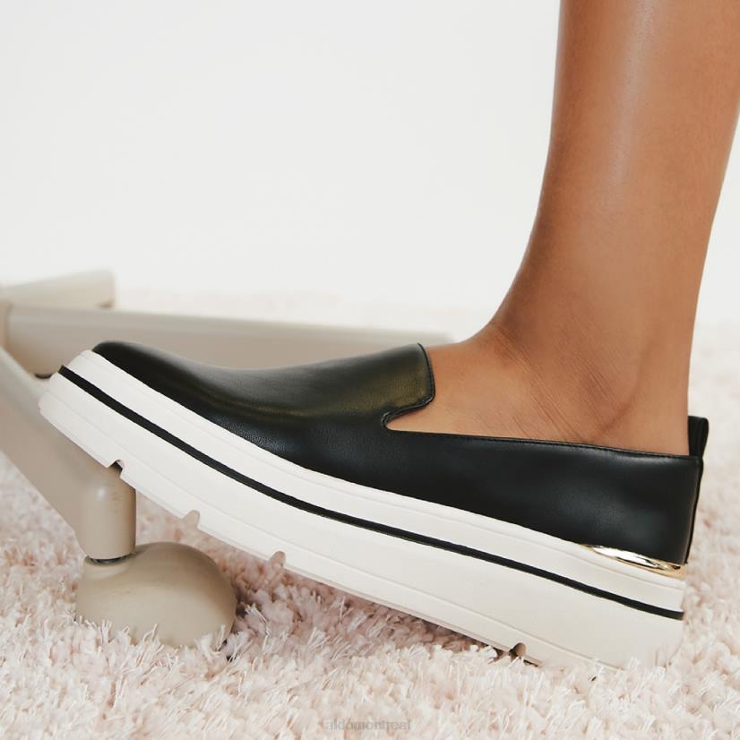 Aldo france chaussures homme VD8R3688 Aldo noir faible stock banessi slip sur plate-forme mode