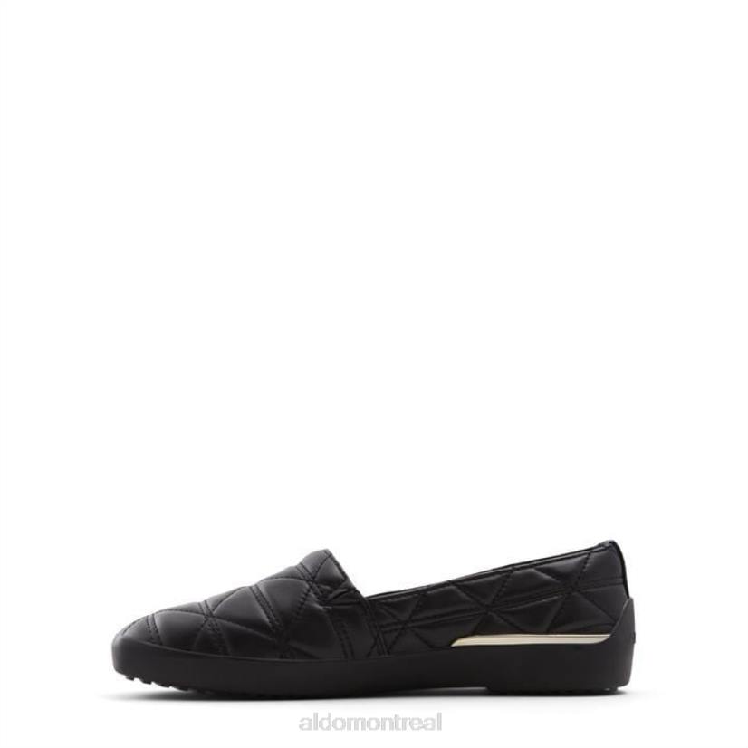 Aldo france sac VD8R11722 Aldo chaussures à enfiler matelassées noires