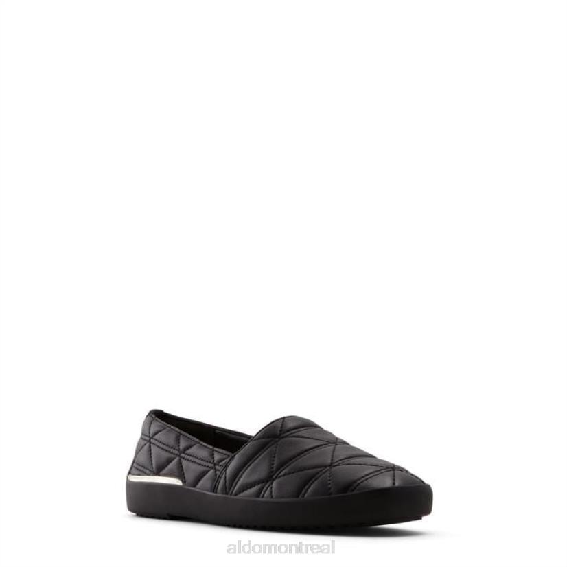 Aldo france sac VD8R11722 Aldo chaussures à enfiler matelassées noires