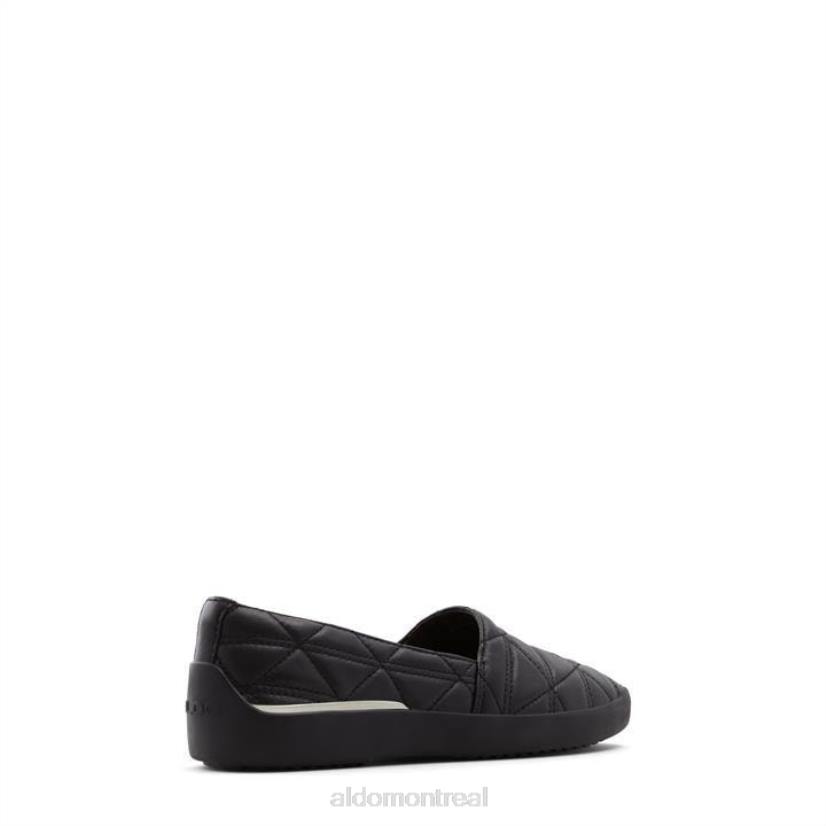 Aldo france sac VD8R11722 Aldo chaussures à enfiler matelassées noires