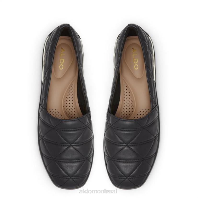 Aldo france sac VD8R11722 Aldo chaussures à enfiler matelassées noires