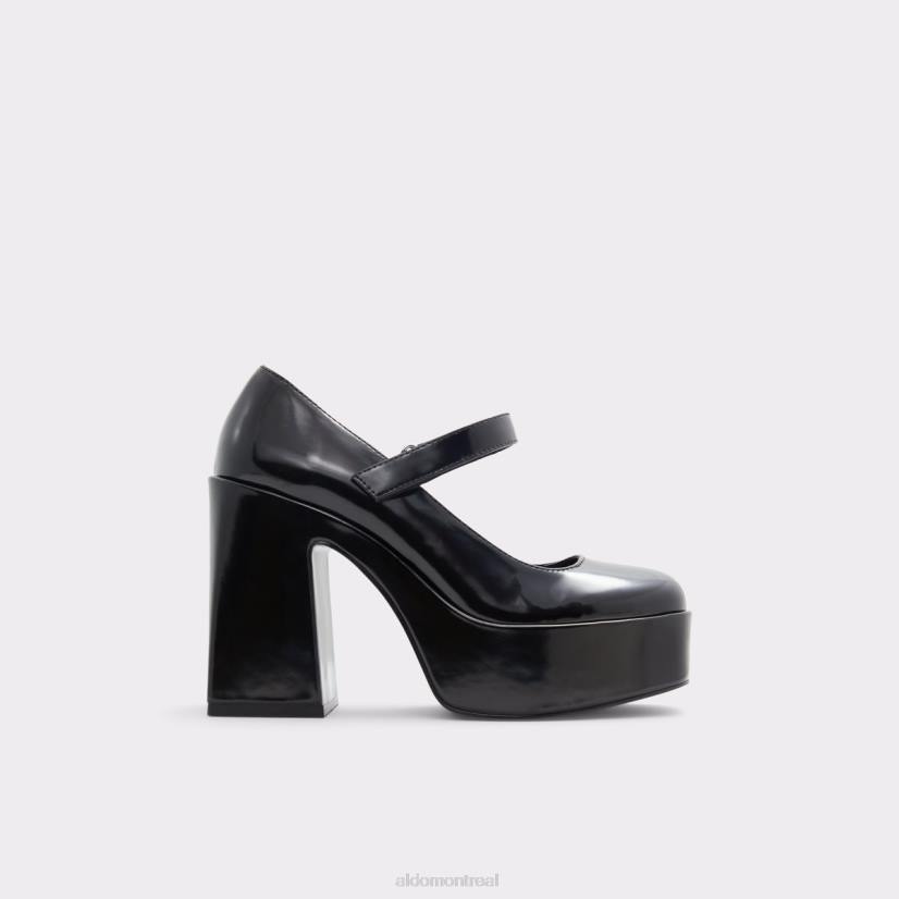 Aldo footwear sale VD8R3430 Aldo plateforme mary janes à talons dorothee de mode noire
