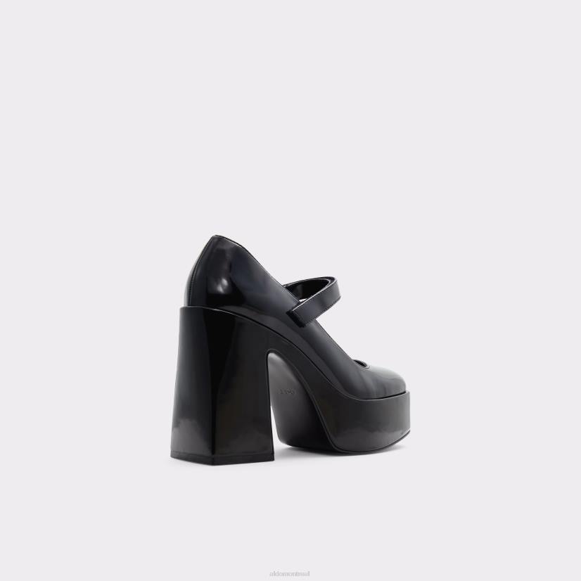 Aldo footwear sale VD8R3430 Aldo plateforme mary janes à talons dorothee de mode noire