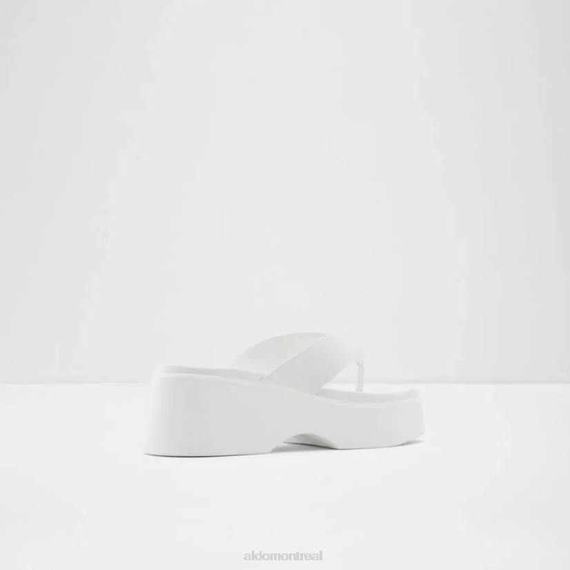 Aldo france VD8R6046 Aldo delphy sandale tong plateforme pour femme mode autre-blanc