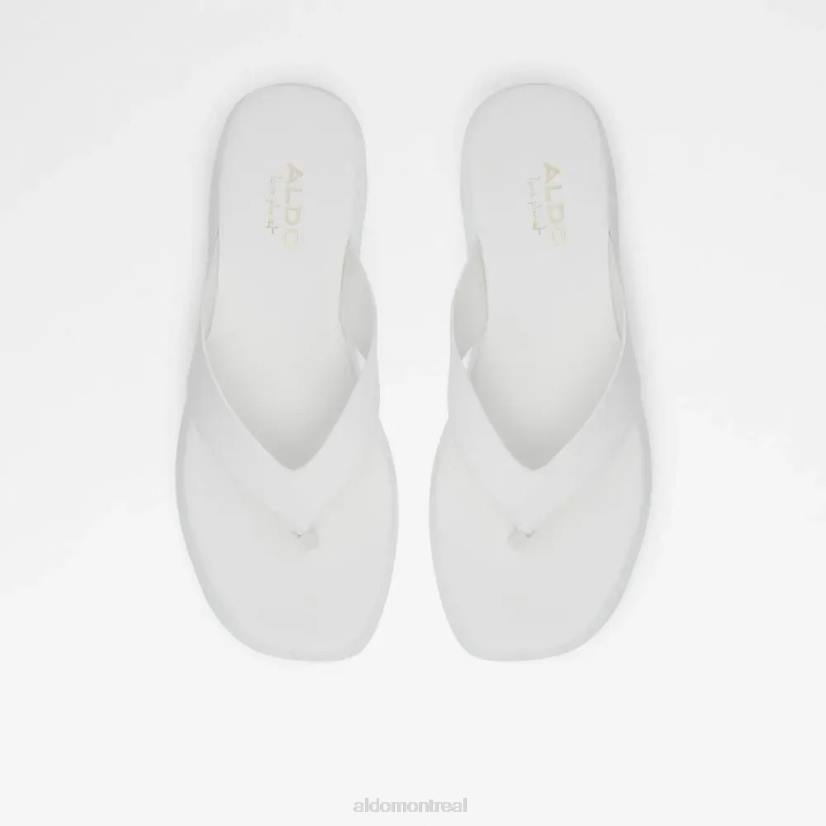 Aldo france VD8R6046 Aldo delphy sandale tong plateforme pour femme mode autre-blanc
