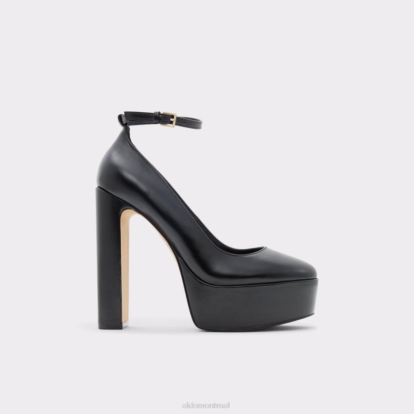 Aldo france VD8R9251 Aldo nouveauté fonda bride à la cheville chaussure à talons plateforme noir mode