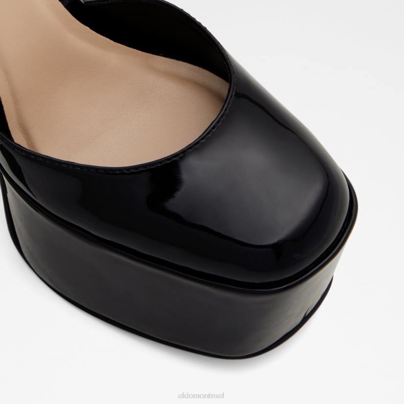 Aldo france chaussures homme VD8R9268 Aldo noir mode nouveauté craybaen bride à la cheville plateforme de chaussure à talons