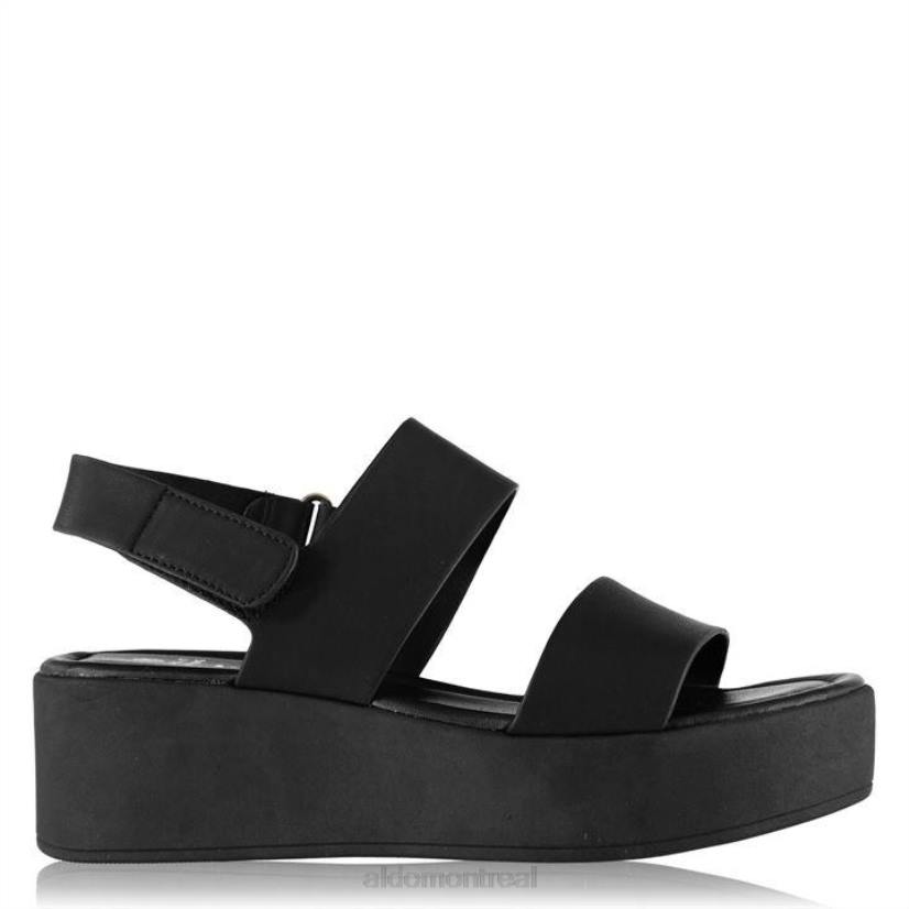 Aldo footwear VD8R11724 Aldo sandales adericia noires à la mode pour femmes