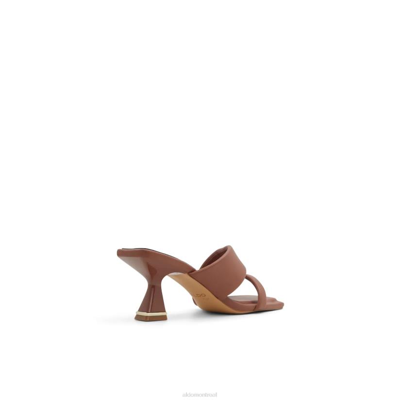 Aldo footwear VD8R2444 Aldo sandales à talons zaza mode marron à enfiler