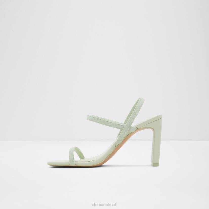 Aldo footwear VD8R3654 Aldo vert vif mode okurr lanières talon haut sandale talon bloc