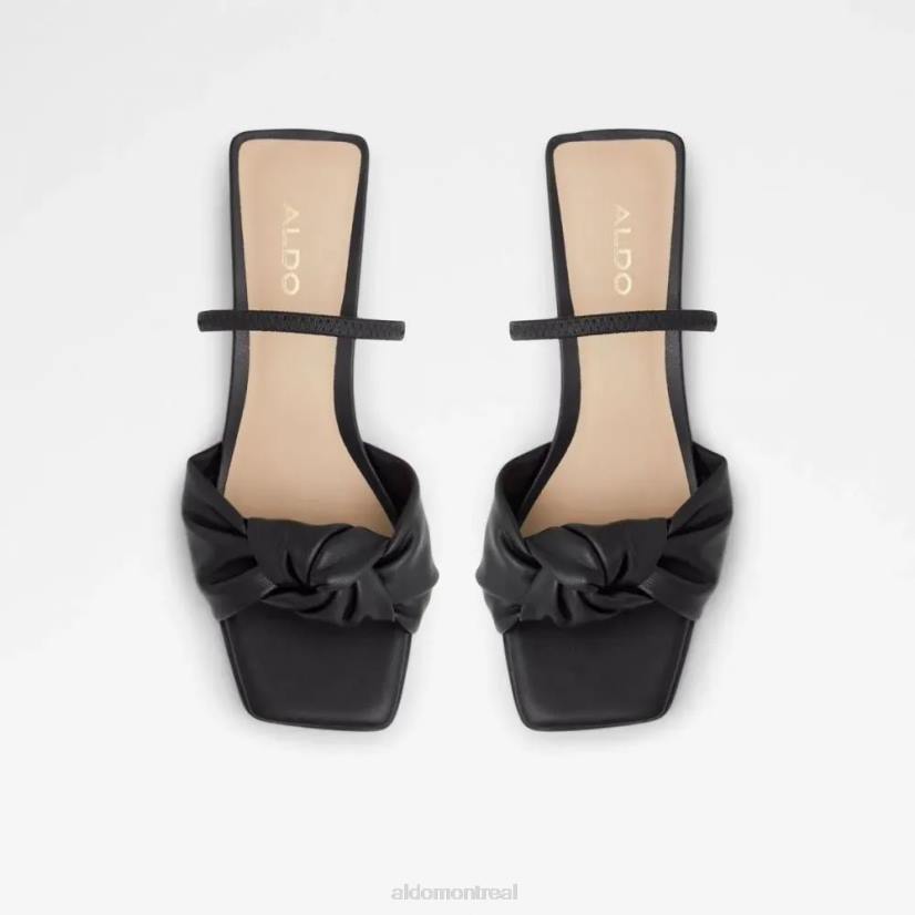 Aldo footwear VD8R4934 Aldo sandale à talon avec bride arrière pour femme Wigoveth de mode noire