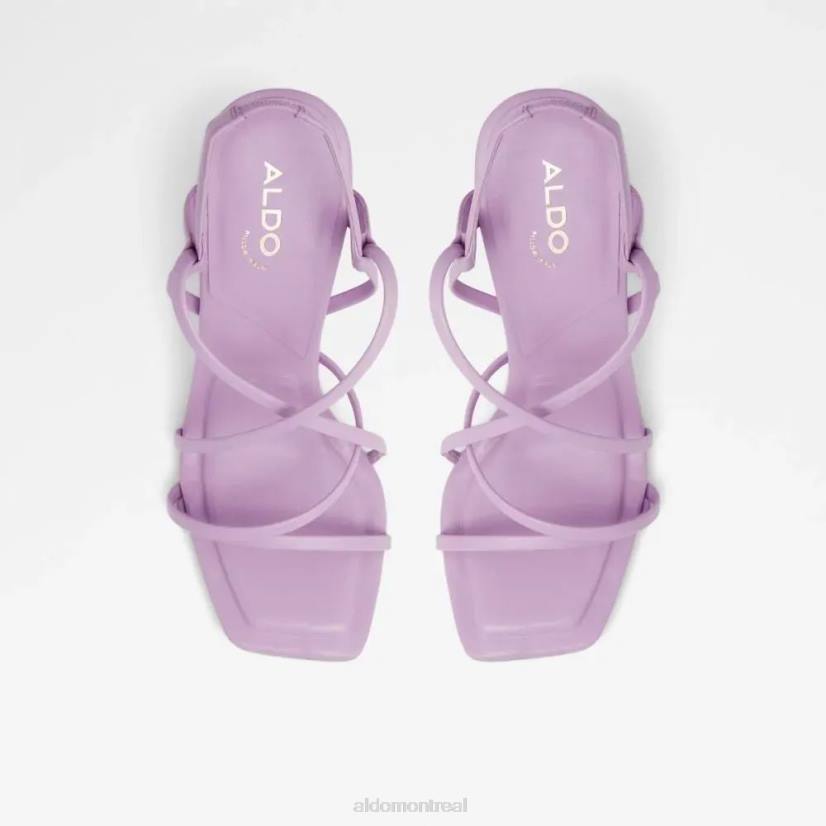 Aldo footwear VD8R4939 Aldo sandale à talon et lanières femme amilia violet moyen mode