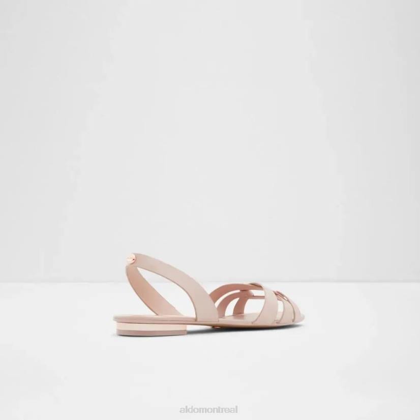 Aldo footwear VD8R5064 Aldo fashion khristen sandale plate pour femme rose clair