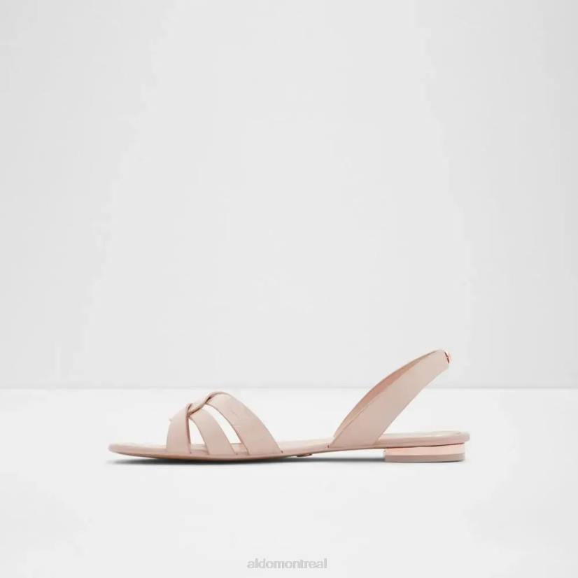 Aldo footwear VD8R5064 Aldo fashion khristen sandale plate pour femme rose clair