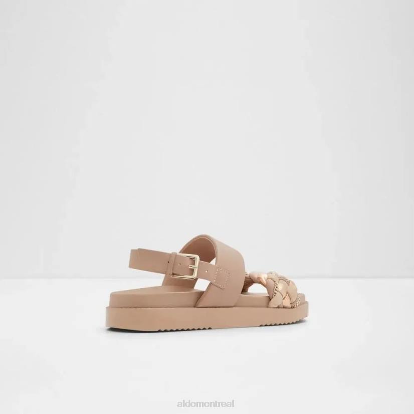 Aldo footwear VD8R5729 Aldo yboha sandales plates deux pièces pour femmes mode or rose