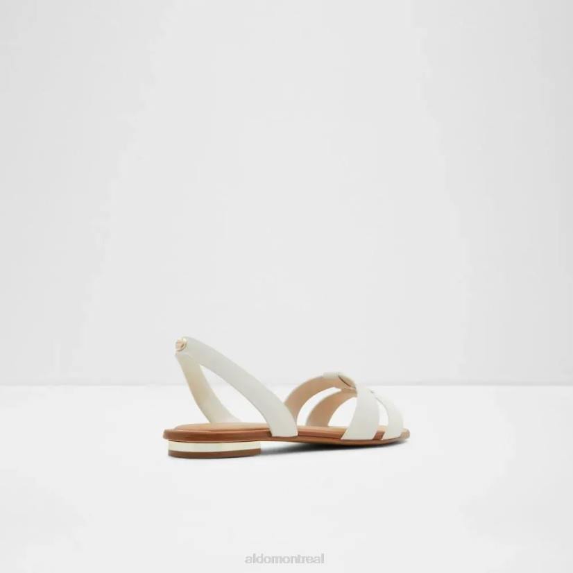 Aldo footwear VD8R5759 Aldo balera sandale plate à bride arrière pour femme mode autre-blanc