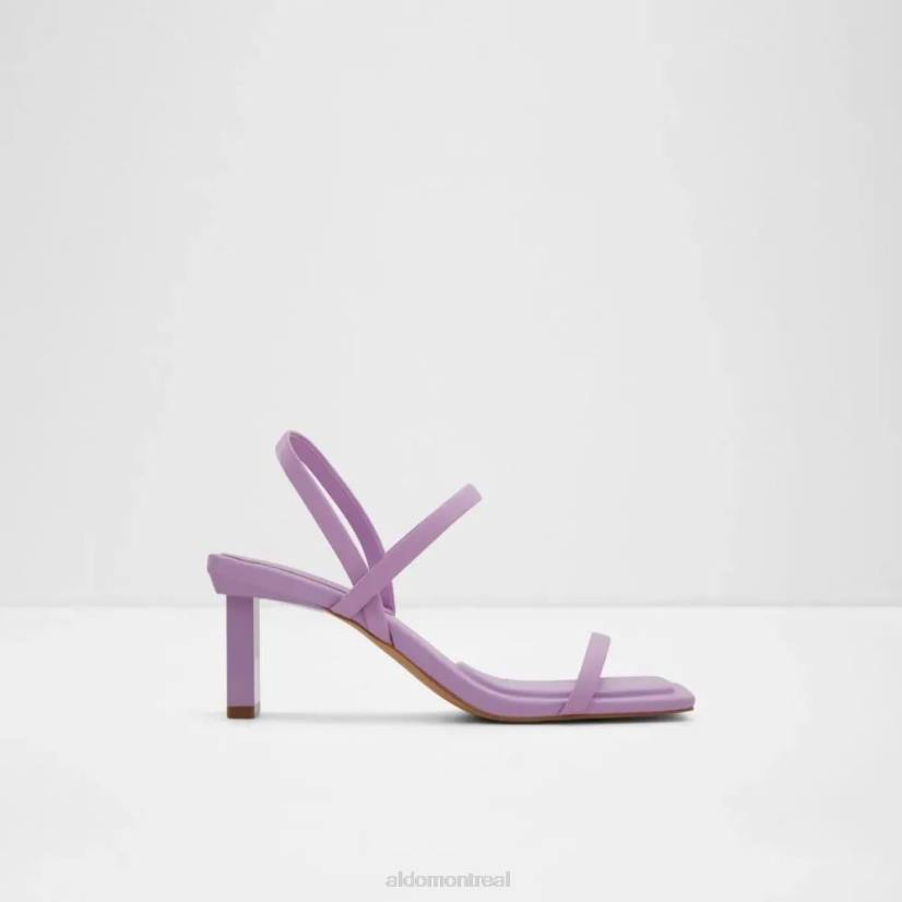 Aldo footwear VD8R5764 Aldo sandale à talon à bride arrière pour femme lokurr mode violet foncé