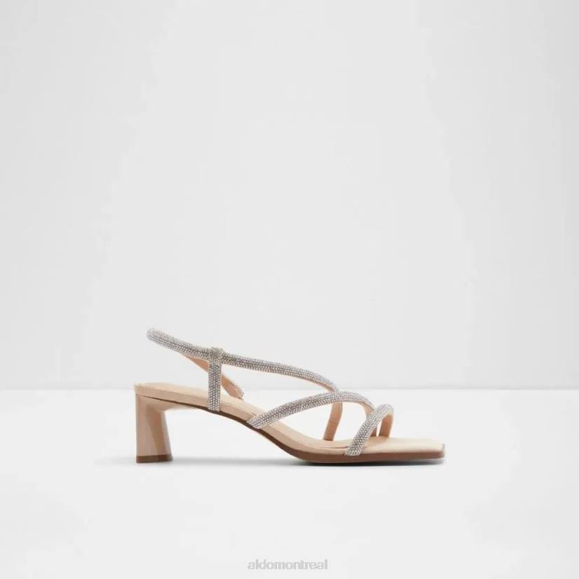 Aldo footwear VD8R5784 Aldo gannateriel sandales à talons et bride arrière pour femmes mode os