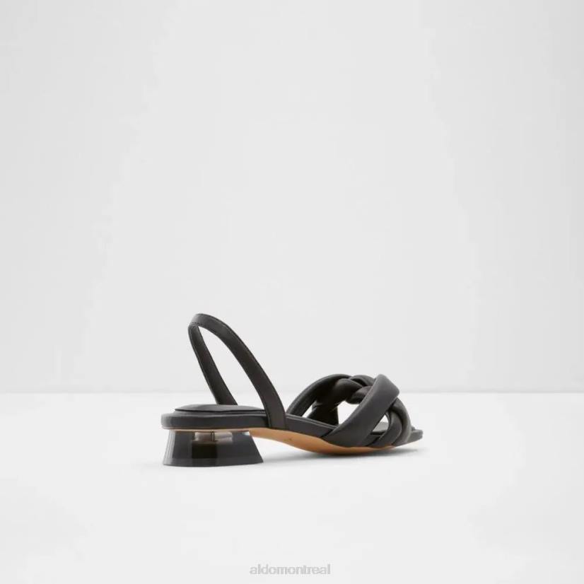 Aldo footwear VD8R5849 Aldo sandale noire à bride arrière et bout ouvert pour femme buttercupp