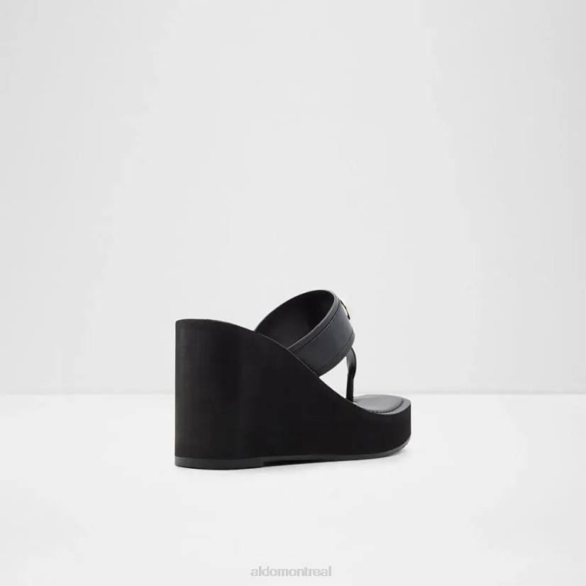 Aldo footwear VD8R6034 Aldo sandale compensée femme macarenia noir fashion