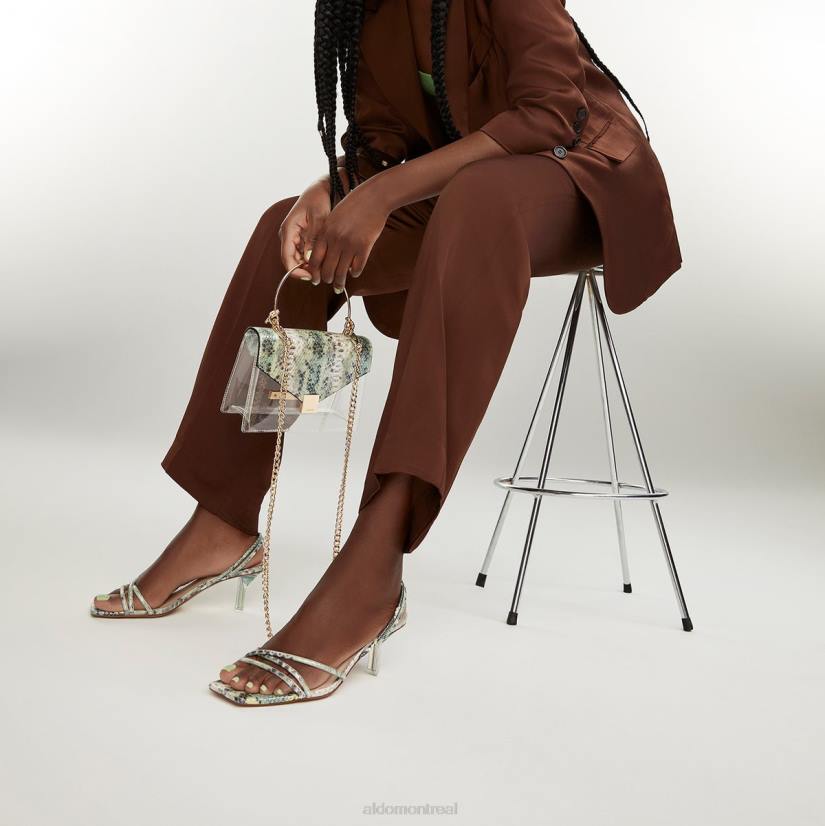 Aldo footwear VD8R7214 Aldo sandales à talons mode pythonda