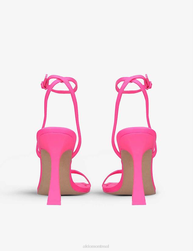 Aldo footwear sale VD8R11830 Aldo vivanti sandales à brides en similicuir à bout carré fashion rose