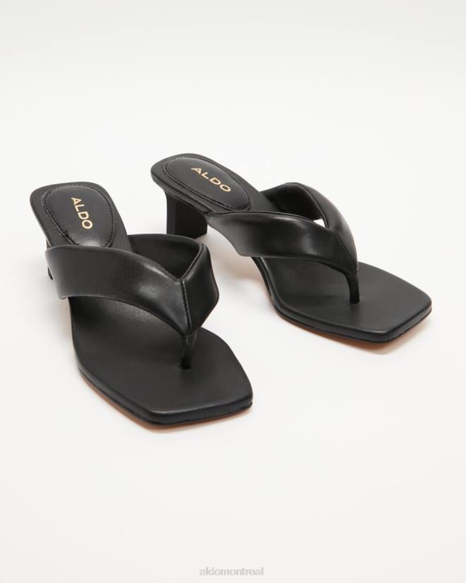 Aldo footwear sale VD8R11900 Aldo talons lanières auday noirs à la mode