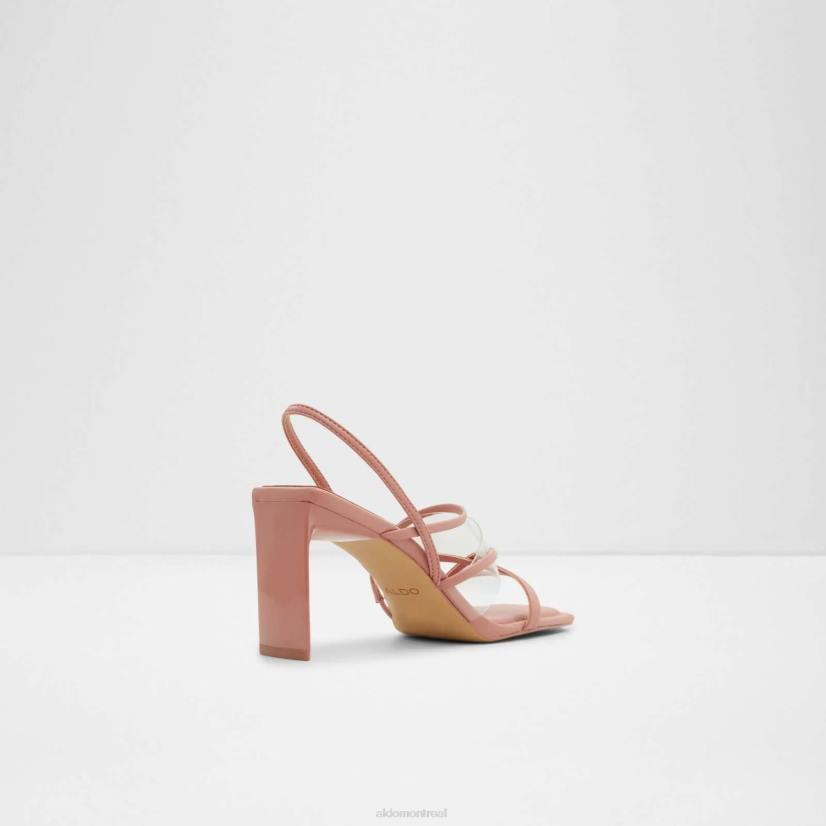 Aldo footwear sale VD8R2915 Aldo jennifer sandales à talons sans lacet mode rose
