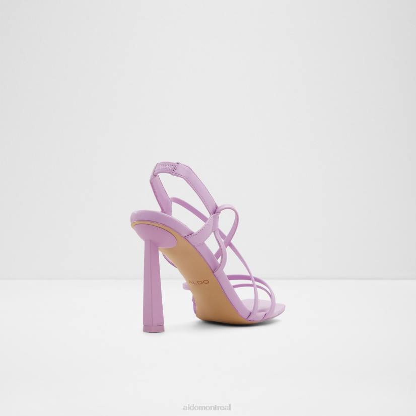 Aldo footwear sale VD8R3275 Aldo Amilia sandale à talons à lanières violet vif mode