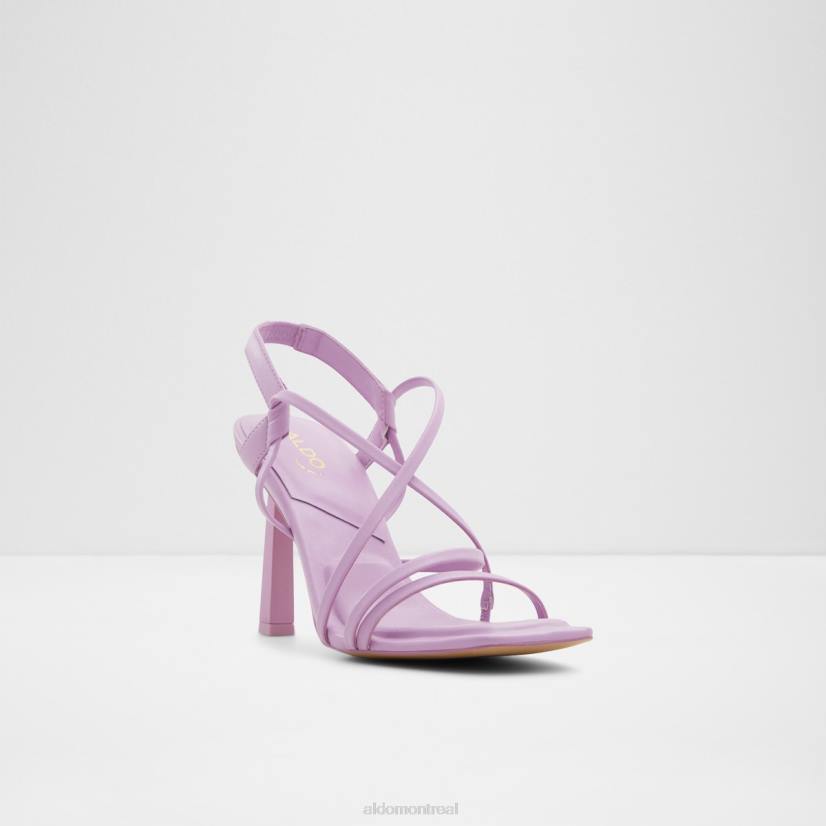 Aldo footwear sale VD8R3275 Aldo Amilia sandale à talons à lanières violet vif mode