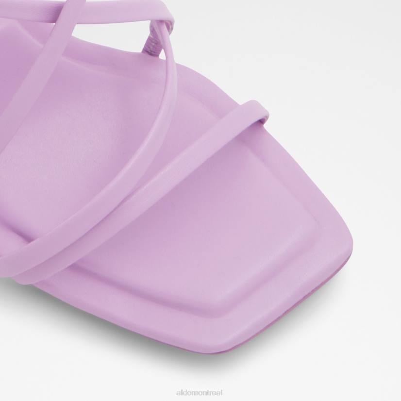 Aldo footwear sale VD8R3275 Aldo Amilia sandale à talons à lanières violet vif mode