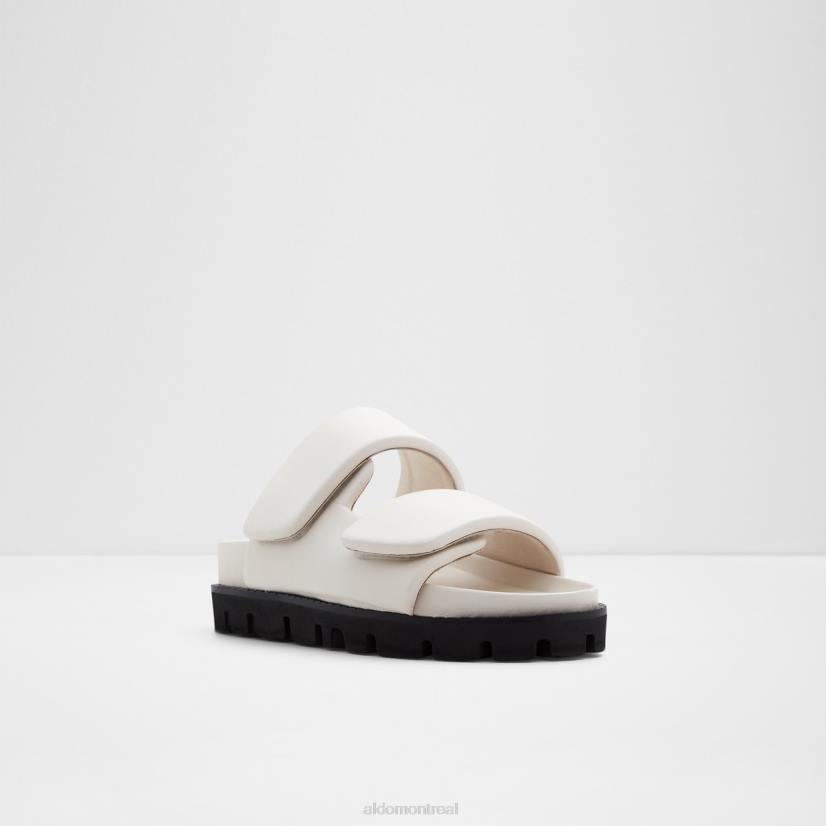 Aldo footwear sale VD8R3590 Aldo sandale lilo slide blanche à plateforme