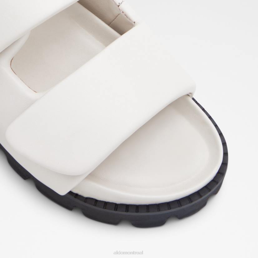 Aldo footwear sale VD8R3590 Aldo sandale lilo slide blanche à plateforme