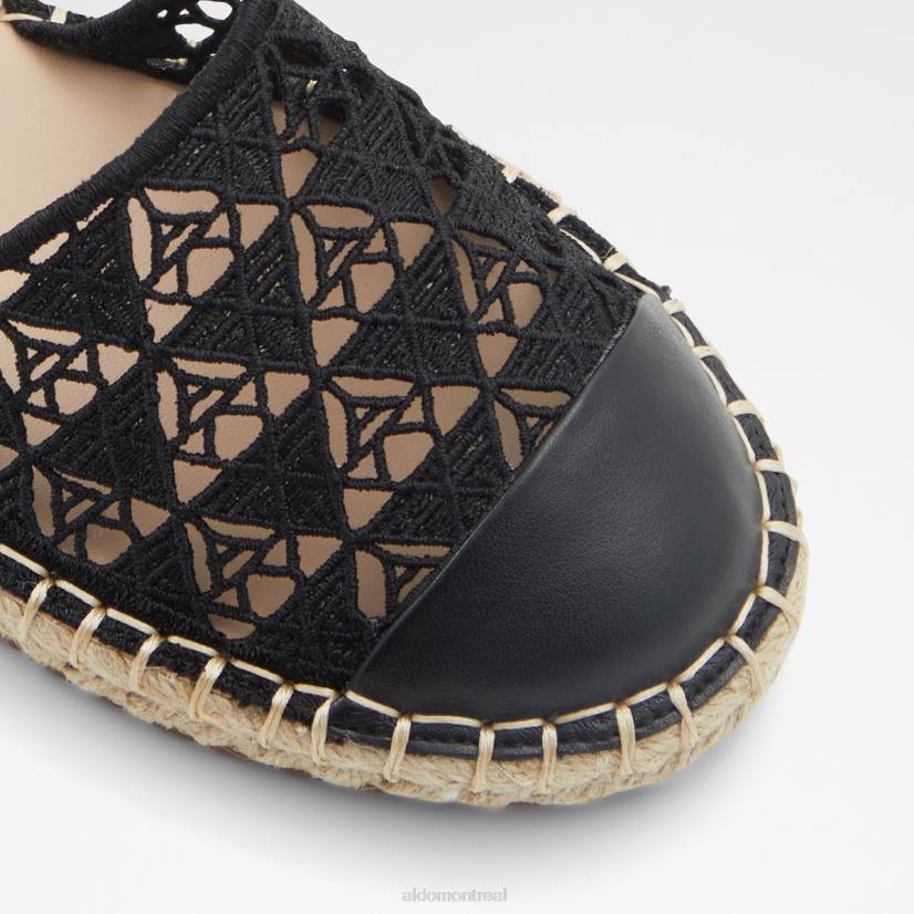 Aldo footwear sale VD8R3595 Aldo looma sandale compensée noir mode