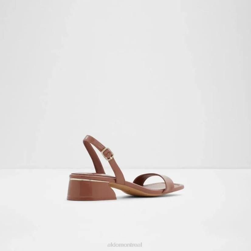 Aldo footwear sale VD8R4910 Aldo fashion halenia sandale à talon avec bride arrière pour femme rouille