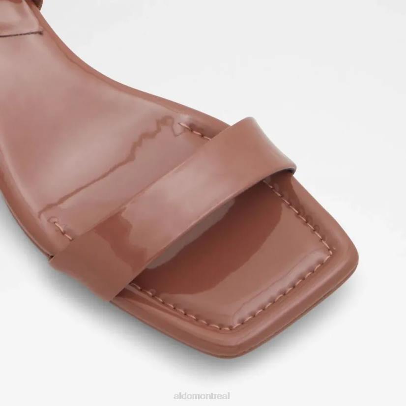 Aldo footwear sale VD8R4910 Aldo fashion halenia sandale à talon avec bride arrière pour femme rouille