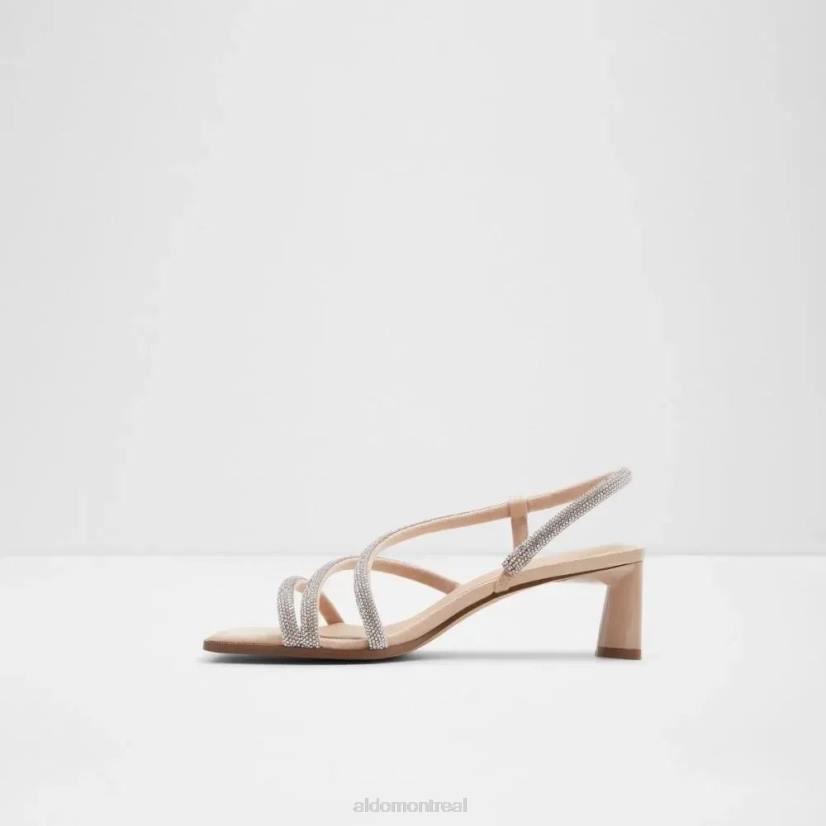 Aldo footwear sale VD8R4915 Aldo gannateriel sandales à talons à bride arrière pour femmes mode os