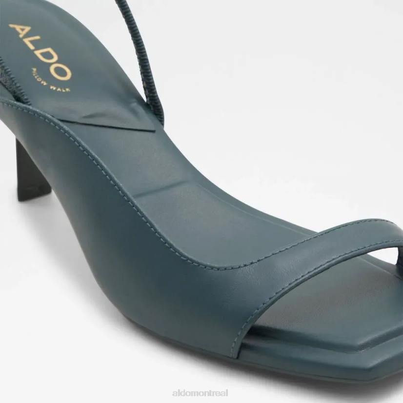 Aldo footwear sale VD8R4925 Aldo sandale à talon à bride arrière pour femme fashion sarcelle valencia