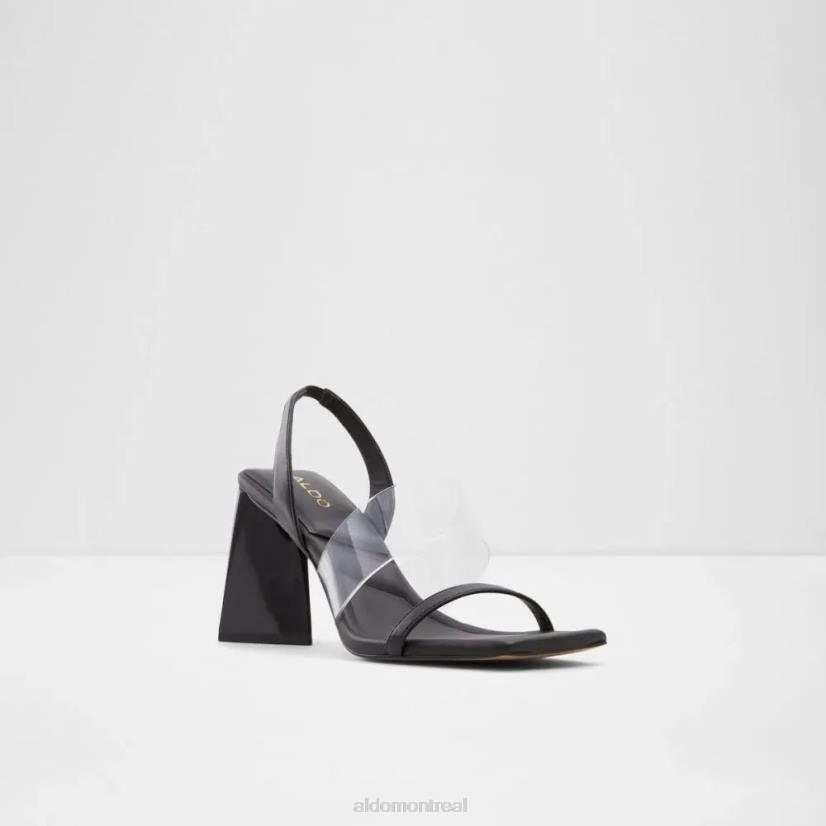Aldo footwear sale VD8R5000 Aldo fashion eliss sandale à talon carré pour femme noir