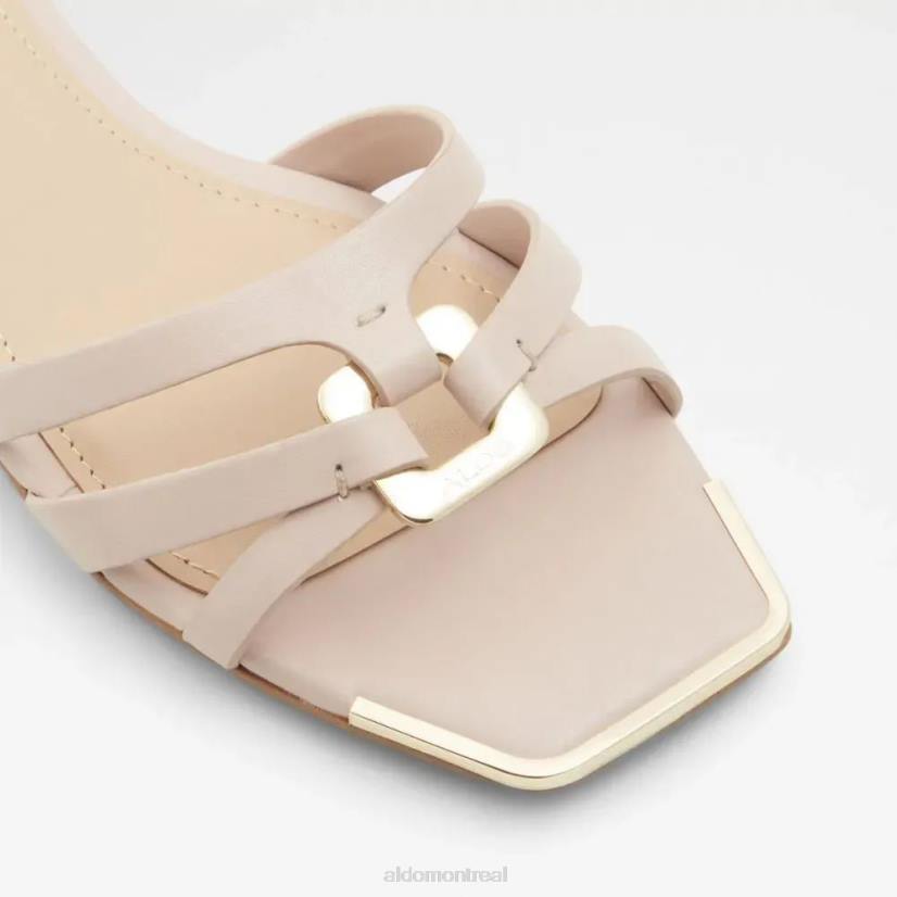 Aldo footwear sale VD8R5005 Aldo mode kedauwen sandale plate pour femme rose clair