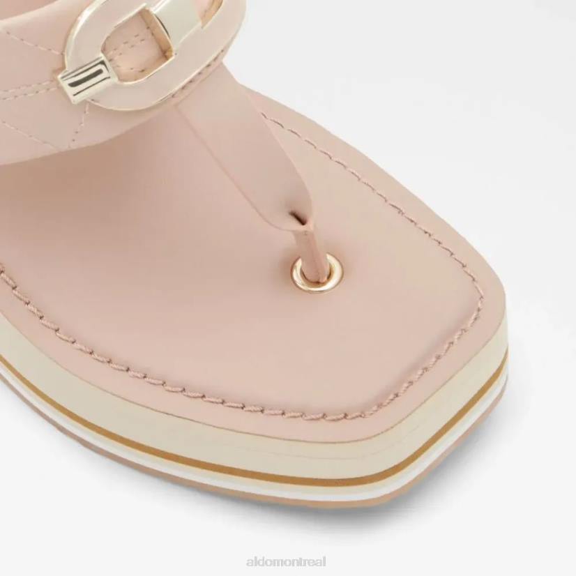 Aldo footwear sale VD8R5020 Aldo sandale de plage tong pour femmes sunseek rose clair à la mode